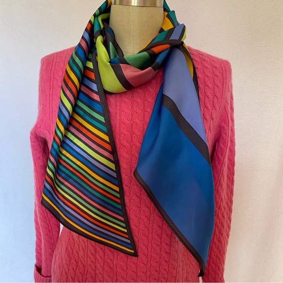 Pure Cashmere S pink cable knit sweater EUC - Picture 7 of 7